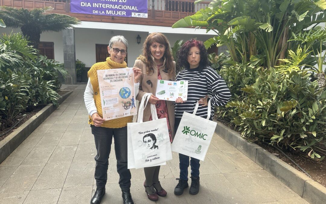La Concejalía de Consumo organiza una jornada de concienciación ciudadana en la plaza de La Estación