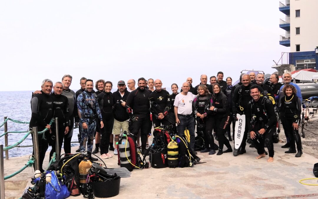 Concluye el 2º Open de Biodiversidad Marina de Tenerife, celebrado en El Pris y Mesa del Mar