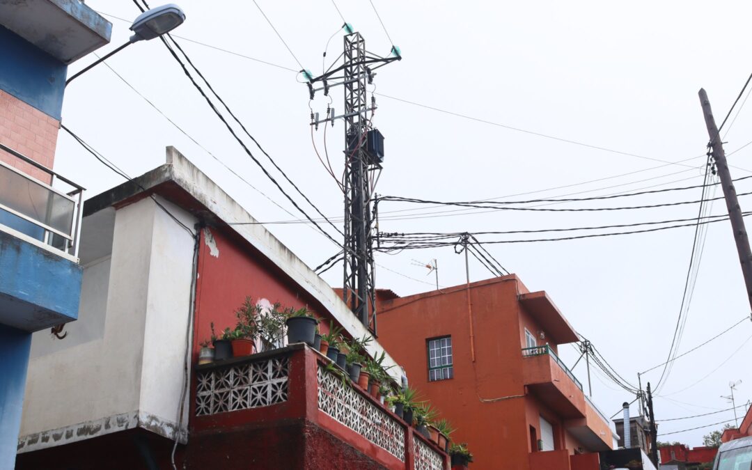 El Ayuntamiento de Tacoronte consigue la implantación de un nuevo centro transformador de electricidad en Agua García