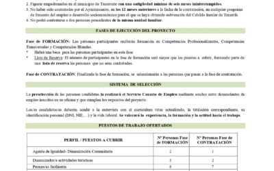 Tacoronte Actúa – Impulso al desarrollo sostenible