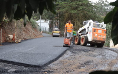 El plan municipal de asfaltado comienza a mejorar la red viaria de Tacoronte