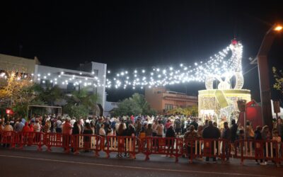 Tacoronte enciende el alumbrado navideño de la ciudad