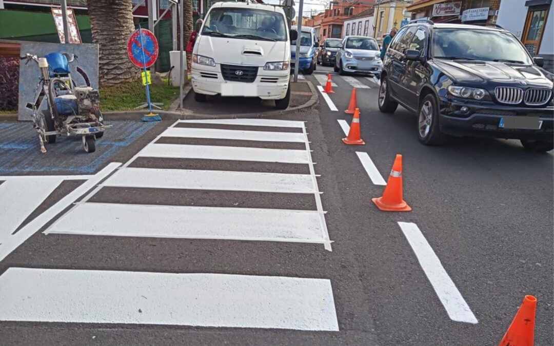 El Ayuntamiento de Tacoronte pone en marcha un plan de mejora de la señalización vial