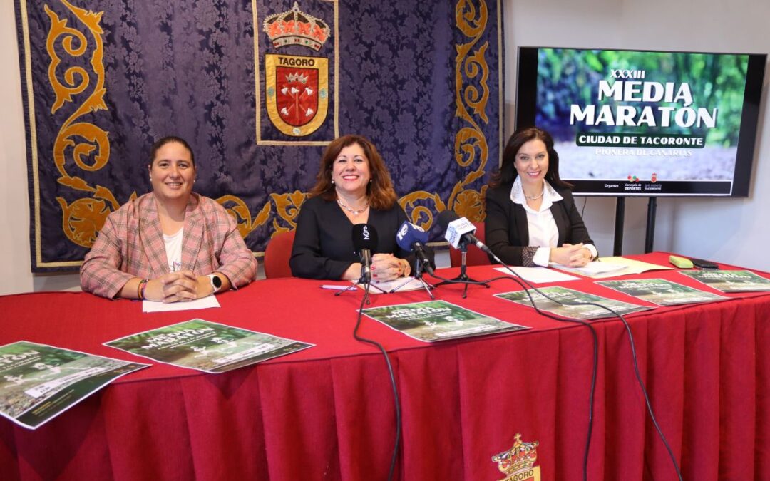 Presentada la XXXIII Media Maratón Ciudad de Tacoronte