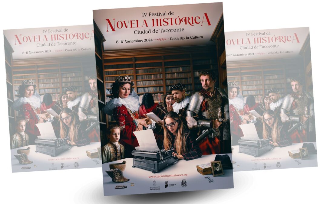 El IV Festival de Novela Histórica Ciudad de Tacoronte se celebra del 8 al 17 de noviembre