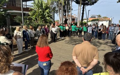 Tacoronte guarda un minuto de silencio en memoria de la última víctima de violencia machista en España