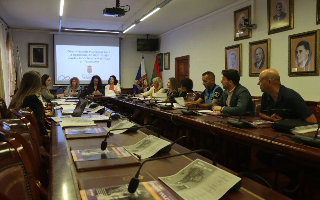 El Ayuntamiento de Tacoronte celebra la V Mesa Municipal de Agentes Sociales para combatir la violencia machista