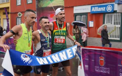 Francisco Cabrera y Johanna Ardel vencen en la XXXIV Media Maratón Ciudad de Tacoronte