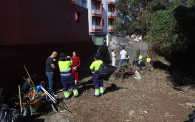 Comienzan a verse los primeros resultados en materia de limpieza de senderos y barrancos