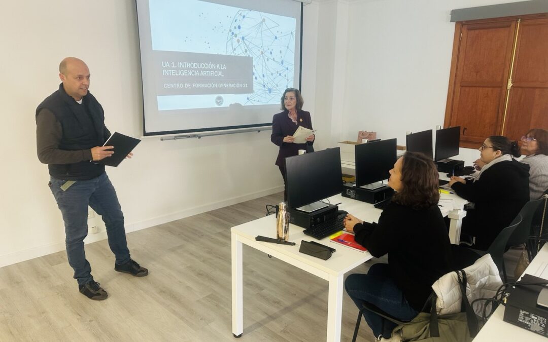 En marcha el curso municipal de Uso de la Inteligencia Artificial en diferentes ámbitos de actuación