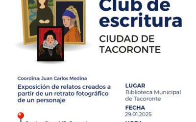 Club de escritura coordinado por Juan Carlos Medina