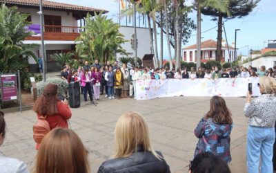 Tacoronte reivindica la igualdad de género en una nueva concentración en torno al Día Internacional de las Mujeres